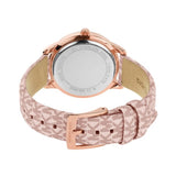 Buy Shop Michael Kors Tibby Silver Dial Pink Leather Strap Watch for Women - MK1050 USA Online