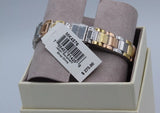 Buy Shop Michael Kors Tibby Three Hand Crystals Silver Dial Two Tone Steel Strap Watch for Women - MK4576 USA Online