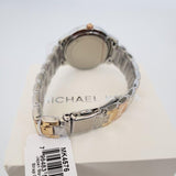 Buy Shop Michael Kors Tibby Three Hand Crystals Silver Dial Two Tone Steel Strap Watch for Women - MK4576 USA Online