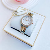 Buy Shop Michael Kors Tibby Three Hand Crystals Silver Dial Two Tone Steel Strap Watch for Women - MK4576 USA Online