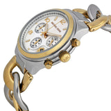 Buy Shop Michael Kors Runway White Dial Two Tone Steel Strap Watch for Women - MK3199 USA Online