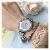 Buy Shop Michael Kors Darci Silver Dial Silver Steel Strap Watch for Women - MK3476 USA Online