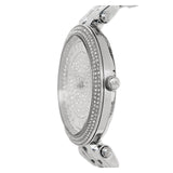 Buy Shop Michael Kors Darci Silver Dial Silver Steel Strap Watch for Women - MK3476 USA Online