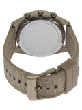 Buy Shop Michael Kors Warren Chronograph Beige Dial Beige Nylon Strap Watch for Men - MK9145 USA Online