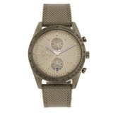 Buy Shop Michael Kors Warren Chronograph Beige Dial Beige Nylon Strap Watch for Men - MK9145 USA Online