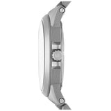 Buy Shop Michael Kors Paxton Analog Black Dial Silver Steel Strap Watch For Men - MK8500 USA Online