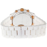 Buy Shop Michael Kors Ceramic White Dial White Steel Strap Watch for Women - MK5269 USA Online