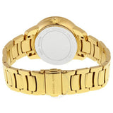 Buy Shop Michael Kors Whitley Analog Diamonds Gold Dial Gold Steel Strap Watch For Women - MK6227 USA Online