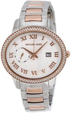 Buy Shop Michael Kors Whitley Analog White Dial Two Tone Steel Strap Watch For Women - MK6228 USA Online