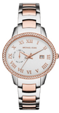 Buy Shop Michael Kors Whitley Analog White Dial Two Tone Steel Strap Watch For Women - MK6228 USA Online