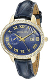Buy Shop Michael Kors Whitley Quartz Blue Dial Blue Leather Strap Watch For Women - MK2429 USA Online