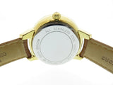 Buy Shop Michael Kors Whitley Quartz Gold Dial Brown Leather Strap Watch For Women - MK2428 USA Online