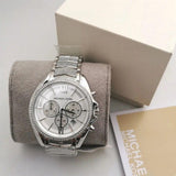 Buy Shop Michael Kors Whitney Chronograph Crystals Silver Dial Silver Steel Strap Watch For Women - MK6728 USA Online
