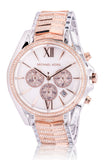 Buy Shop Michael Kors Whitney Chronograph Silver Dial Two Tone Steel Strap Watch For Women - MK7225 USA Online