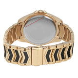 Buy Shop Michael Kors Whitney Quartz Black Dial Two Tone Steel Strap Watch For Women - MK6743 USA Online