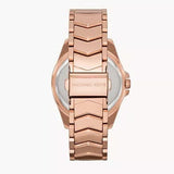 Buy Shop Michael Kors Whitney Quartz White Dial Rose Gold Steel Strap Watch For Women - MK6694 USA Online
