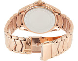 Buy Shop Michael Kors Whitney Quartz White Dial Rose Gold Steel Strap Watch For Women - MK6694 USA Online