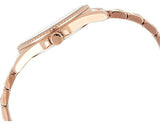Buy Shop Michael Kors Whitney Quartz White Dial Rose Gold Steel Strap Watch For Women - MK6694 USA Online