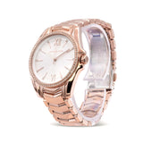 Buy Shop Michael Kors Whitney Quartz White Dial Rose Gold Steel Strap Watch For Women - MK6694 USA Online