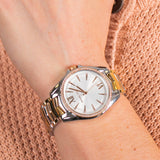 Buy Shop Michael Kors Whitney Quartz White Dial Two Tone Steel Strap Watch For Women - MK6686 USA Online