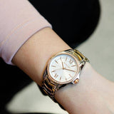 Buy Shop Michael Kors Whitney Quartz White Dial Two Tone Steel Strap Watch For Women - MK6686 USA Online