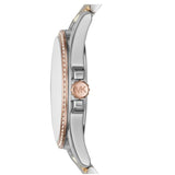 Buy Shop Michael Kors Whitney Quartz White Dial Two Tone Steel Strap Watch For Women - MK6686 USA Online