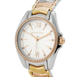 Buy Shop Michael Kors Whitney Quartz White Dial Two Tone Steel Strap Watch For Women - MK6686 USA Online