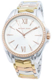 Buy Shop Michael Kors Whitney Quartz White Dial Two Tone Steel Strap Watch For Women - MK6686 USA Online