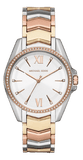 Buy Shop Michael Kors Whitney Quartz White Dial Two Tone Steel Strap Watch For Women - MK6686 USA Online