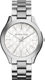 Buy Shop Michael Kors Runway Silver Dial Silver Stainless Steel Strap Watch for Women - MK3371 USA Online