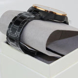 Buy Shop Michael Kors Wren Chronograph Black Dial Black Steel Strap Watch For Men - MK8933 USA Online