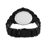 Buy Shop Michael Kors Wren Chronograph Gold Dial Black Steel Strap Watch for Women - MK5961 USA Online