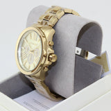 Buy Shop Michael Kors Wren Chronograph Gold Dial Gold Steel Strap Watch For Men - MK8928 USA Online
