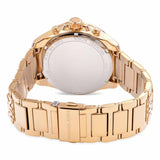 Buy Shop Michael Kors Wren Chronograph Gold Dial Gold Steel Strap Watch for Women - MK6952 USA Online