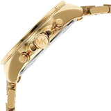 Buy Shop Michael Kors Wren Chronograph Gold Dial Gold Steel Strap Watch for Women - MK6952 USA Online