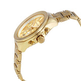 Buy Shop Michael Kors Wren Chronograph Gold Dial Gold Steel Strap Watch for Women - MK6952 USA Online