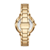 Buy Shop Michael Kors Wren Chronograph Gold Dial Gold Steel Strap Watch for Women - MK7428 USA Online