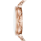 Buy Shop Michael Kors Sofie Quartz Rose Gold Dial Rose Gold Steel Strap Watch For Women - MK3882 USA Online