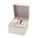 Buy Shop Michael Kors Camille Multifunction White Dial Two Tone Steel Strap Watch for Women - MK1054 USA Online