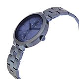 Buy Shop Michael Kors Garner Chronograph Quartz Blue Dial Blue Steel Strap Watch For Women - MK6410 USA Online