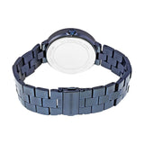 Buy Shop Michael Kors Garner Chronograph Quartz Blue Dial Blue Steel Strap Watch For Women - MK6410 USA Online