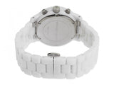 Buy Shop Michael Kors Runway White Ceramic Dial White Steel Strap Watch for Women - MK5161 USA Online