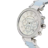 Buy Shop Michael Kors Parker White Dial Two Tone Steel Strap Watch for Women - MK6138 USA Online
