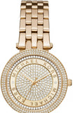 Buy Shop Michael Kors Darci Gold Dial Gold Steel Strap Watch for Women - MK3445 USA Online