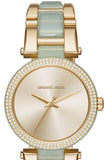 Buy Shop Michael Kors Delray Rose Gold Dial Two Tone Steel Strap Watch for Women - MK4317 USA Online