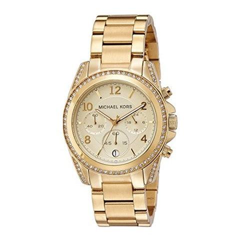 Buy Shop Michael Kors Runway Gold Dial Gold Steel Strap Watch for Women - MK5166 USA Online
