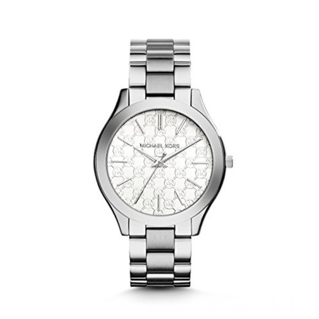 Buy Shop Michael Kors Runway Silver Dial Silver Stainless Steel Strap Watch for Women - MK3371 USA Online