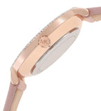 Buy Shop Michael Kors Pyper Analog White Dial Pink Leather Strap Watch For Women - MK2803 USA Online
