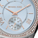 Buy Shop Michael Kors Bryn Quartz Blue Dial Two Tone Steel Strap Watch For Women - MK6136 USA Online