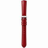 Buy Shop Michele Deco Mother of Pearl Dial Red Leather Strap Watch For Women - MWW06V000014 USA Online